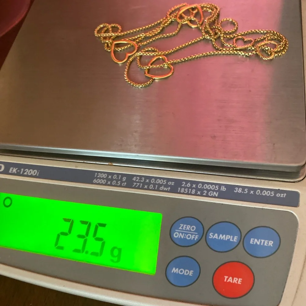 ✨SOLD✨ 
David Yurman 18k Gold Heart Station Necklace ( my price is FIRM ) - Picture 9 of 14